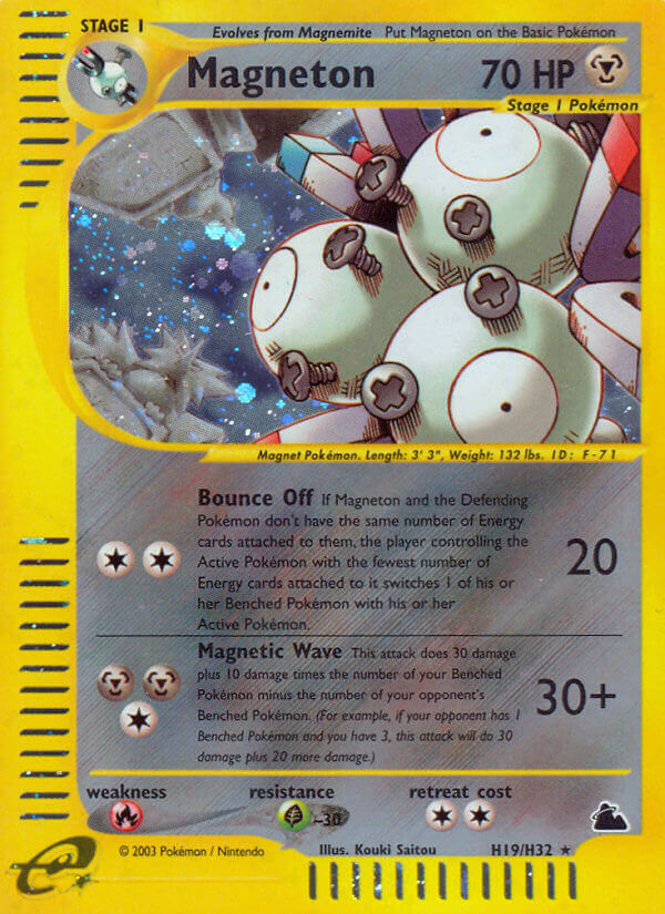 Magneton (H19/H32) [Skyridge] | Kessel Run Games Inc. 