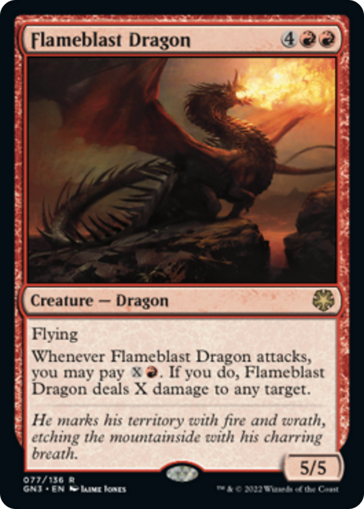 Flameblast Dragon [Game Night: Free-for-All] | Kessel Run Games Inc. 