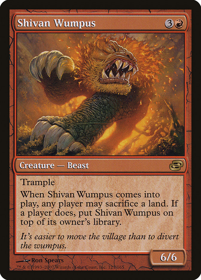 Shivan Wumpus [Planar Chaos] | Kessel Run Games Inc. 