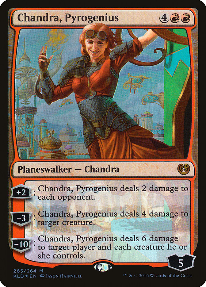 Chandra, Pyrogenius [Kaladesh] | Kessel Run Games Inc. 