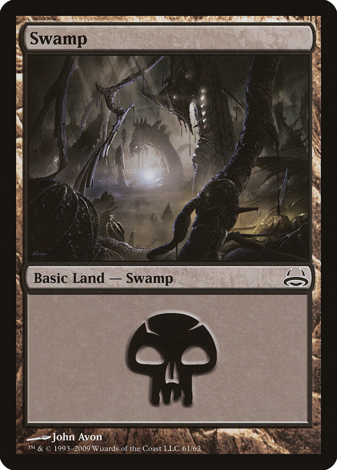 Swamp (61) [Duel Decks: Divine vs. Demonic] | Kessel Run Games Inc. 