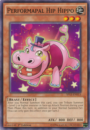 Performapal Hip Hippo [SP15-EN015] Common | Kessel Run Games Inc. 