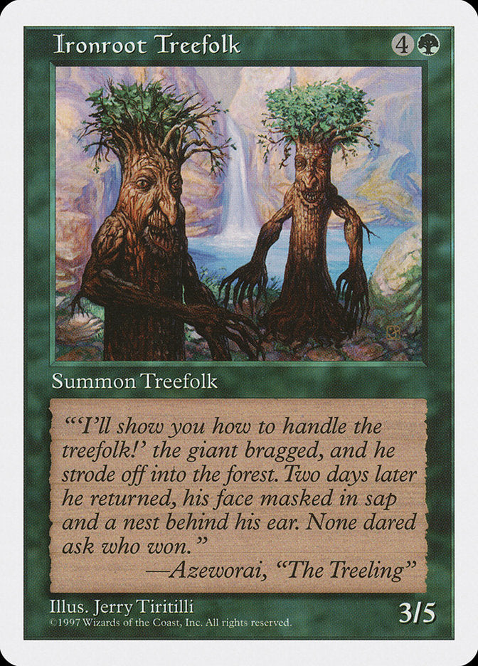 Ironroot Treefolk [Fifth Edition] | Kessel Run Games Inc. 