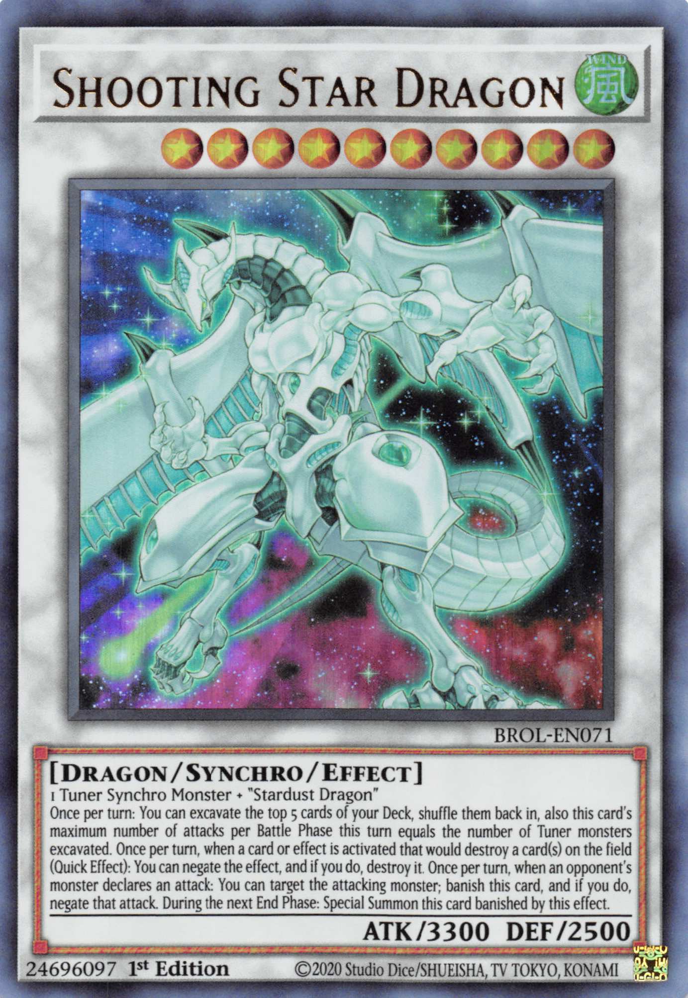 Shooting Star Dragon [BROL-EN071] Ultra Rare | Kessel Run Games Inc. 