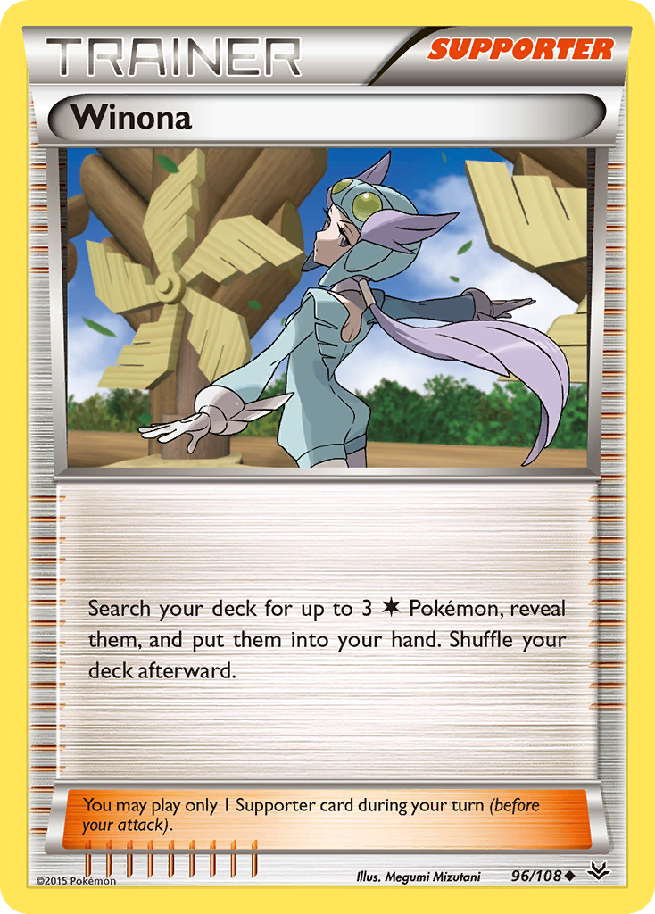 Winona (96/108) [XY: Roaring Skies] | Kessel Run Games Inc. 