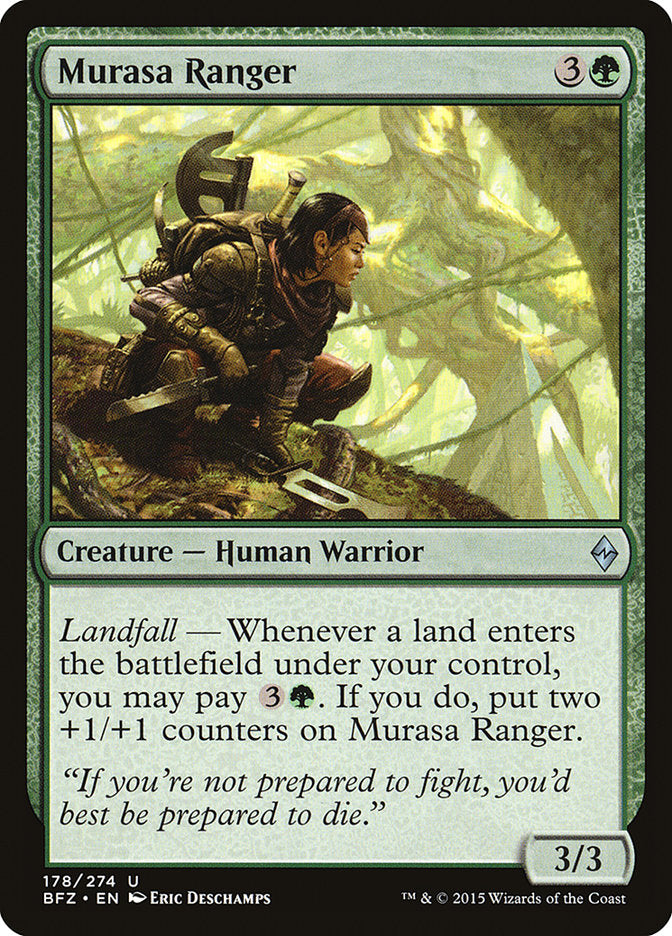 Murasa Ranger [Battle for Zendikar] | Kessel Run Games Inc. 