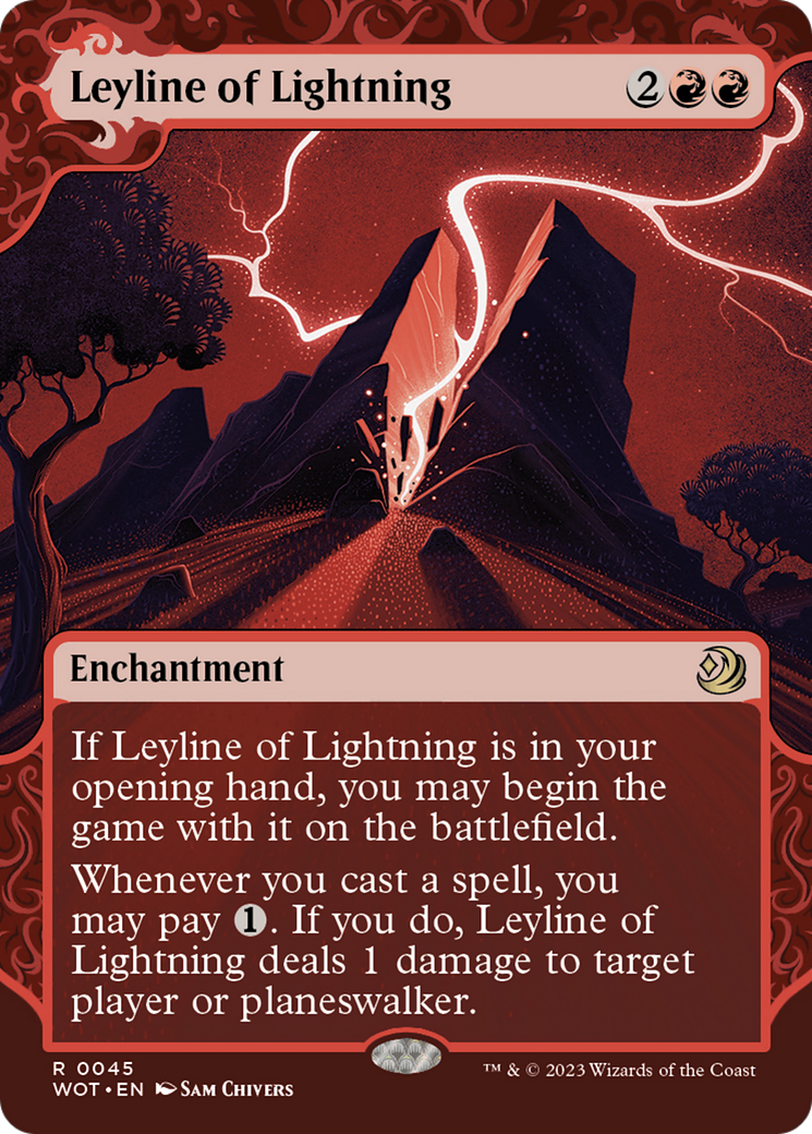 Leyline of Lightning [Wilds of Eldraine: Enchanting Tales] | Kessel Run Games Inc. 