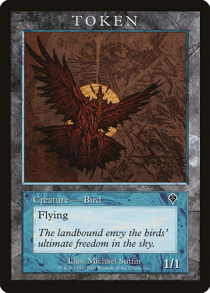 Bird Token [Magic Player Rewards 2001] | Kessel Run Games Inc. 