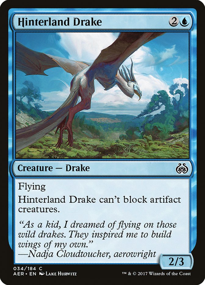 Hinterland Drake [Aether Revolt] | Kessel Run Games Inc. 