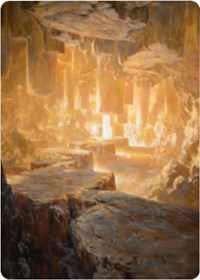 Pillarverge Pathway Art Card [Zendikar Rising Art Series] | Kessel Run Games Inc. 