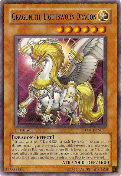 Gragonith, Lightsworn Dragon [LODT-EN025] Common | Kessel Run Games Inc. 