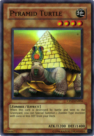 Pyramid Turtle [CP02-EN004] Super Rare | Kessel Run Games Inc. 