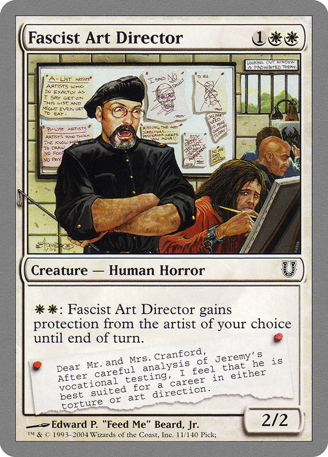 Fascist Art Director [Unhinged] | Kessel Run Games Inc. 