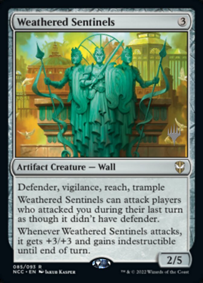 Weathered Sentinels (Promo Pack) [Streets of New Capenna Commander Promos] | Kessel Run Games Inc. 