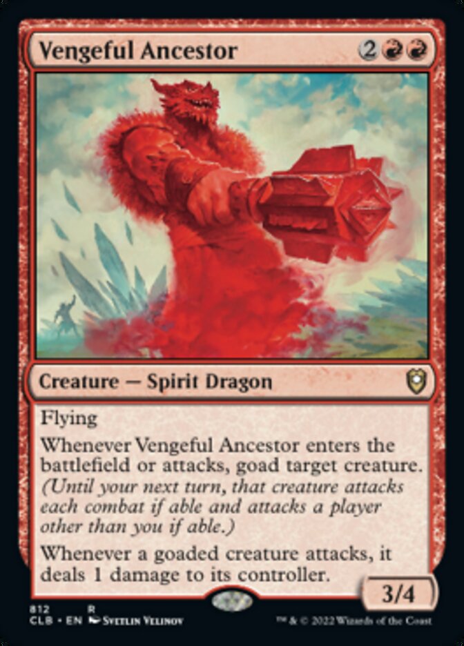 Vengeful Ancestor [Commander Legends: Battle for Baldur's Gate] | Kessel Run Games Inc. 