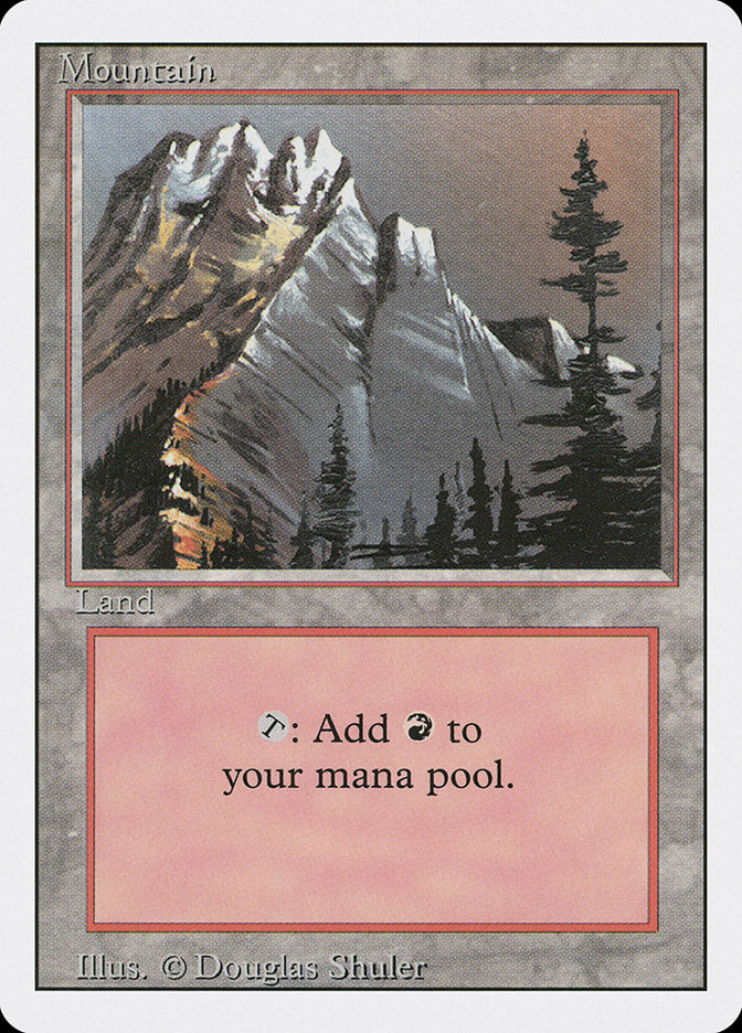 Mountain (Snow Top / Highest Point on Left) [Revised Edition] | Kessel Run Games Inc. 