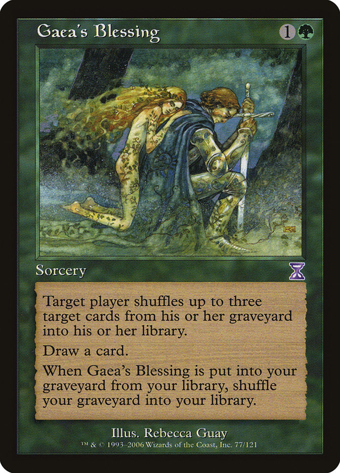 Gaea's Blessing [Time Spiral Timeshifted] | Kessel Run Games Inc. 