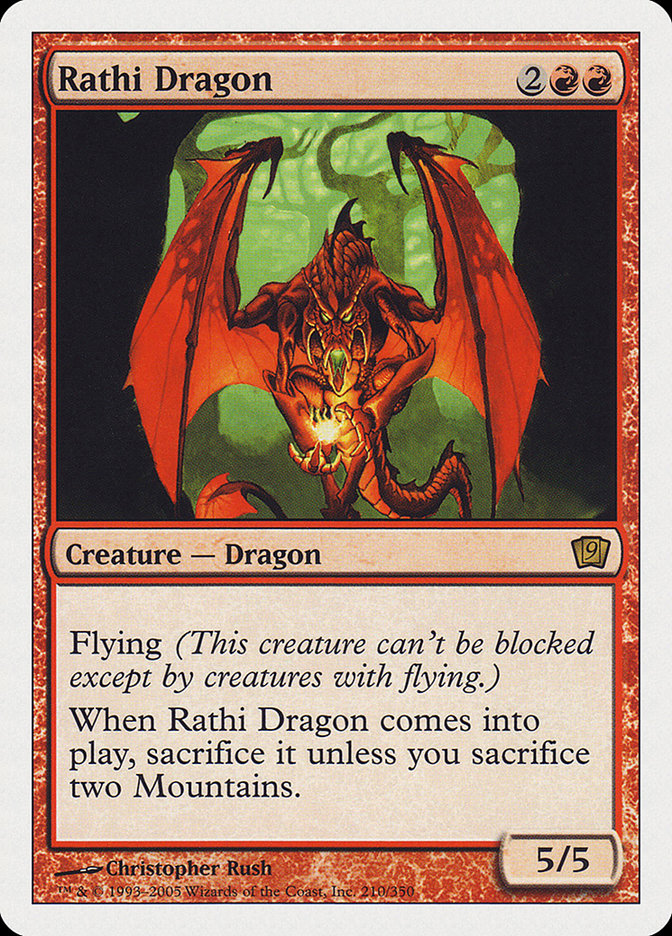 Rathi Dragon [Ninth Edition] | Kessel Run Games Inc. 