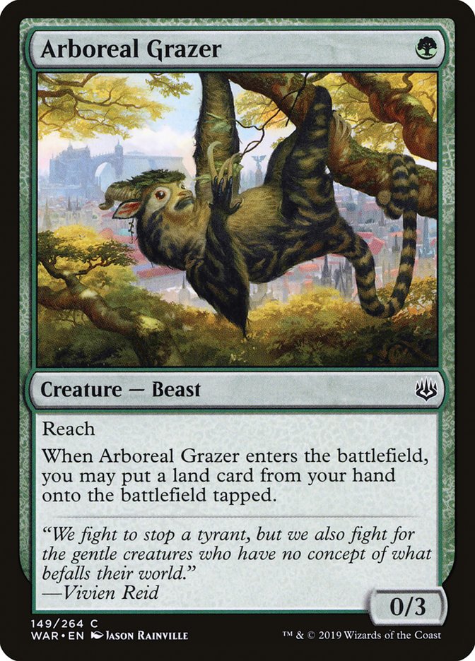 Arboreal Grazer [War of the Spark] | Kessel Run Games Inc. 