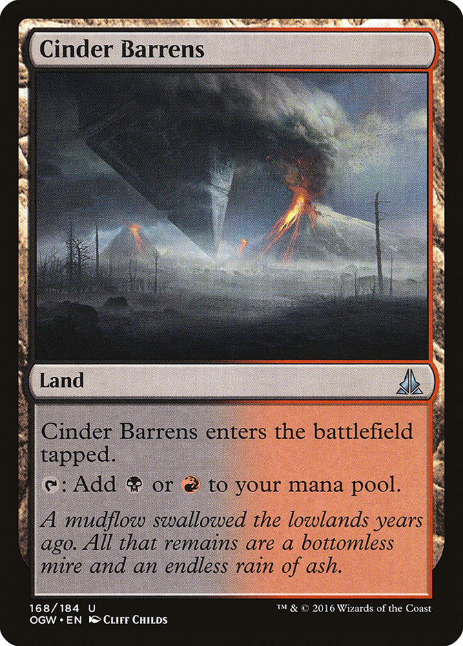 Cinder Barrens [Oath of the Gatewatch] | Kessel Run Games Inc. 