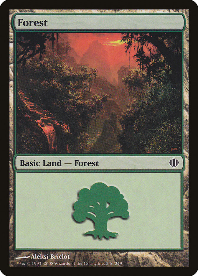 Forest (246) [Shards of Alara] | Kessel Run Games Inc. 