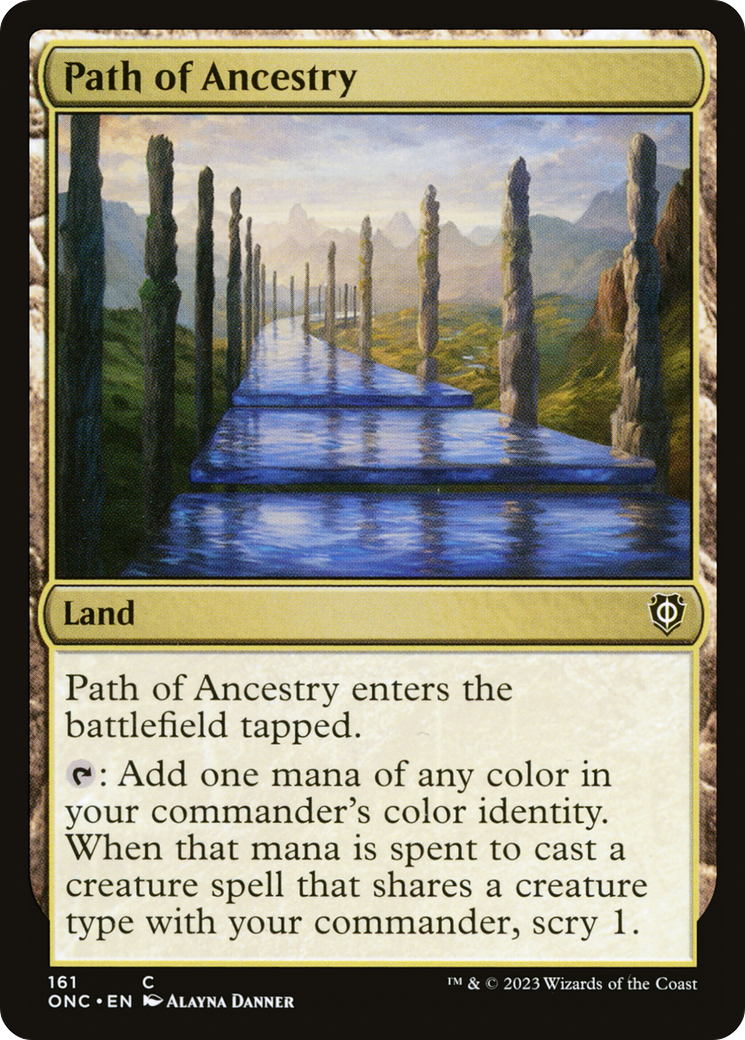 Path of Ancestry [Phyrexia: All Will Be One Commander] | Kessel Run Games Inc. 