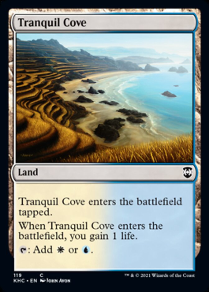 Tranquil Cove [Kaldheim Commander] | Kessel Run Games Inc. 