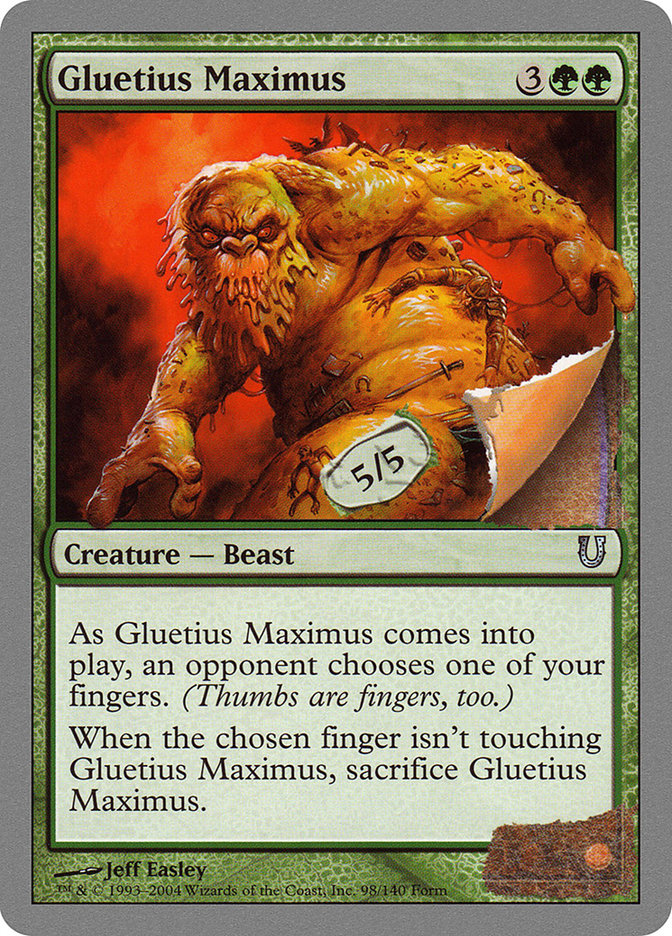 Gluetius Maximus [Unhinged] | Kessel Run Games Inc. 