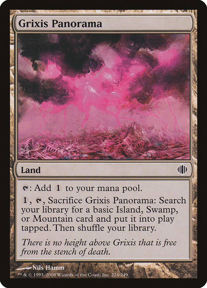 Grixis Panorama [Shards of Alara] | Kessel Run Games Inc. 