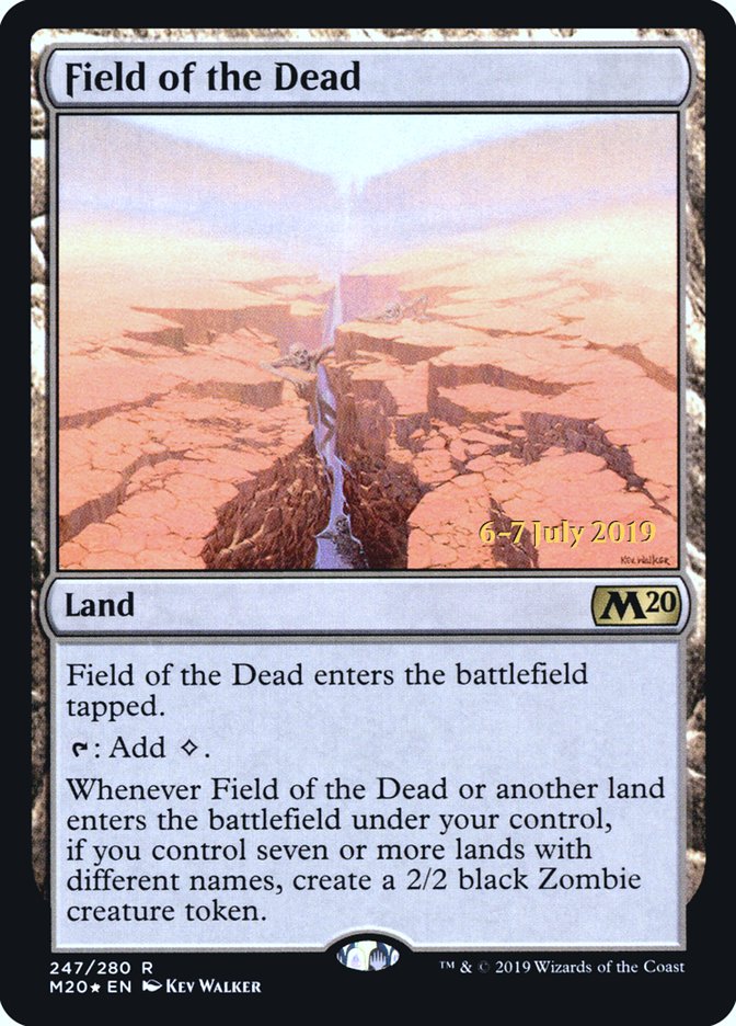 Field of the Dead [Core Set 2020 Prerelease Promos] | Kessel Run Games Inc. 