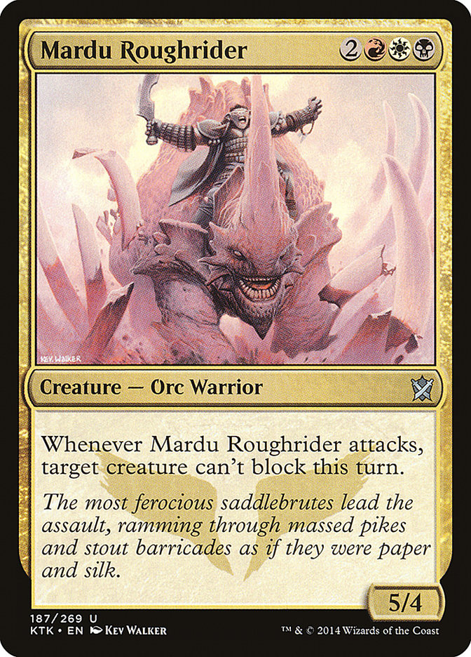 Mardu Roughrider [Khans of Tarkir] | Kessel Run Games Inc. 