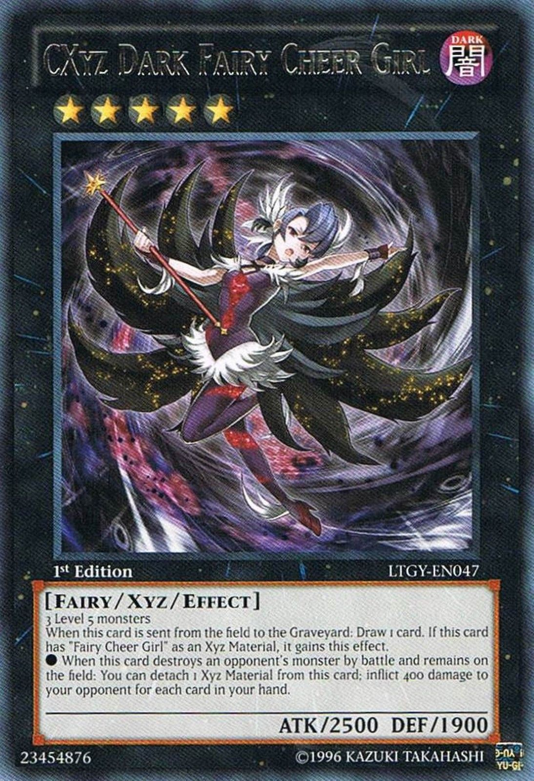 CXyz Dark Fairy Cheer Girl [LTGY-EN047] Rare | Kessel Run Games Inc. 