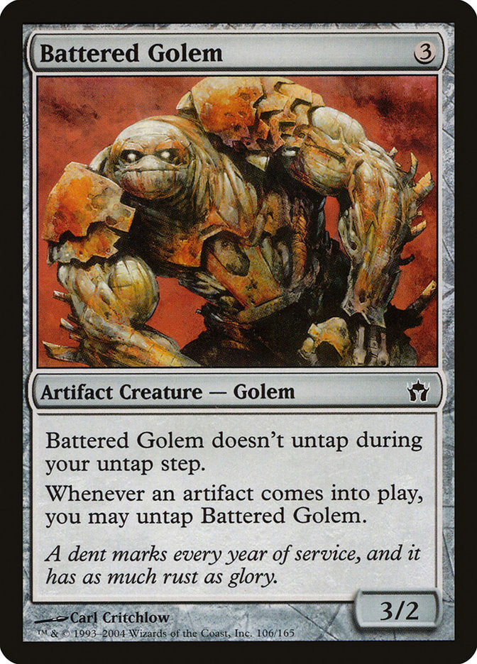 Battered Golem [Fifth Dawn] | Kessel Run Games Inc. 