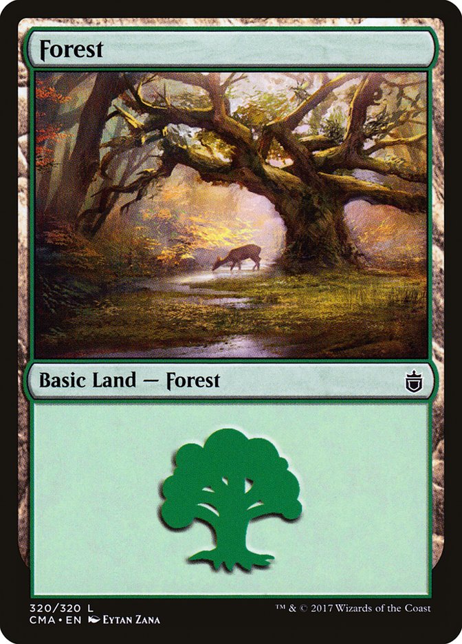 Forest (320) [Commander Anthology] | Kessel Run Games Inc. 