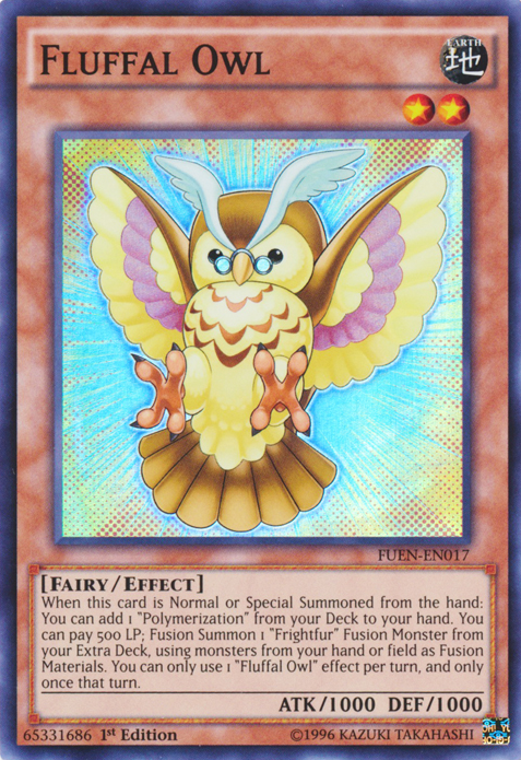 Fluffal Owl [FUEN-EN017] Super Rare | Kessel Run Games Inc. 