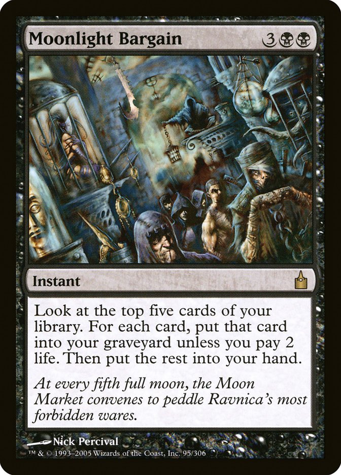 Moonlight Bargain [Ravnica: City of Guilds] | Kessel Run Games Inc. 