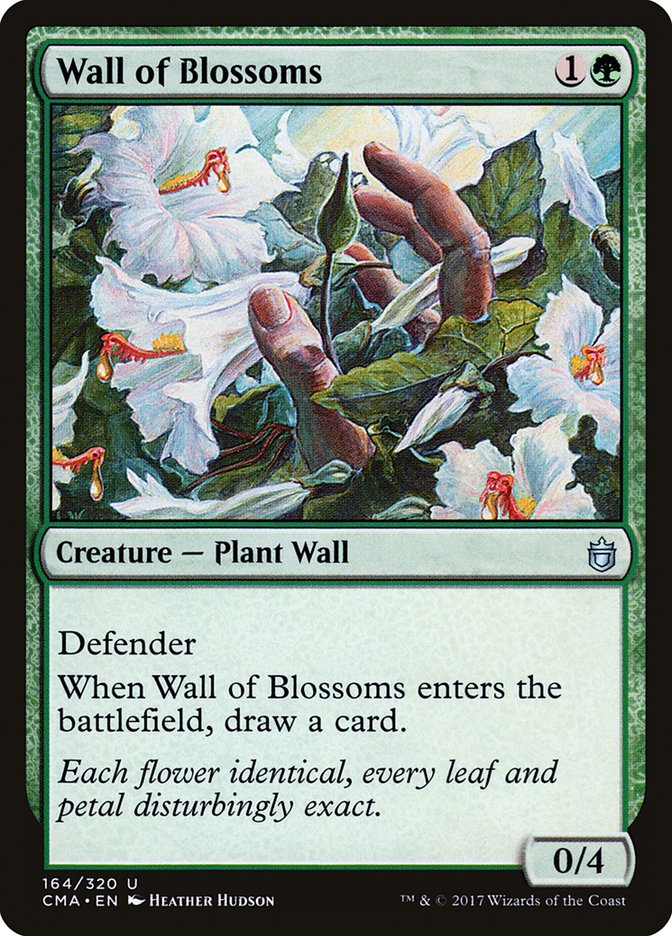 Wall of Blossoms [Commander Anthology] | Kessel Run Games Inc. 