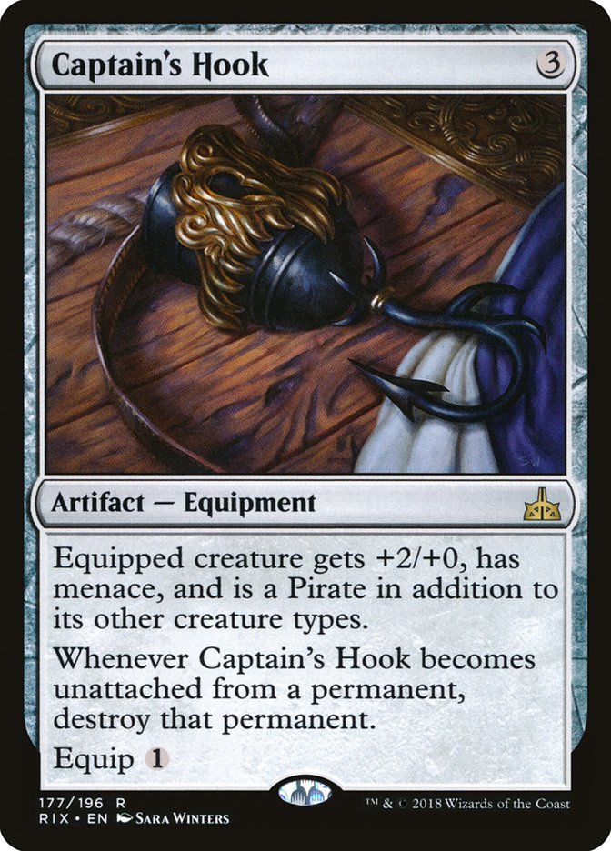 Captain's Hook [Rivals of Ixalan] | Kessel Run Games Inc. 