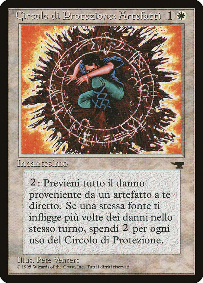 Circle of Protection: Artifacts (Italian) - "Circolo di Protezione: Artefatti" [Rinascimento] | Kessel Run Games Inc. 