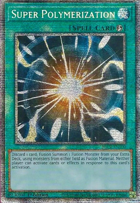 Super Polymerization [BLCR-EN100] Starlight Rare | Kessel Run Games Inc. 