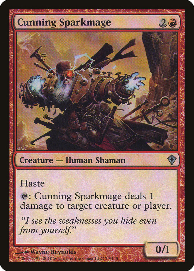 Cunning Sparkmage [Worldwake] | Kessel Run Games Inc. 