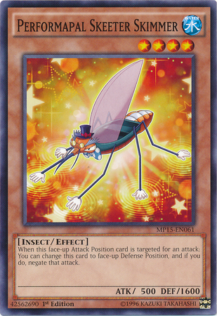 Performapal Skeeter Skimmer [MP15-EN061] Common | Kessel Run Games Inc. 