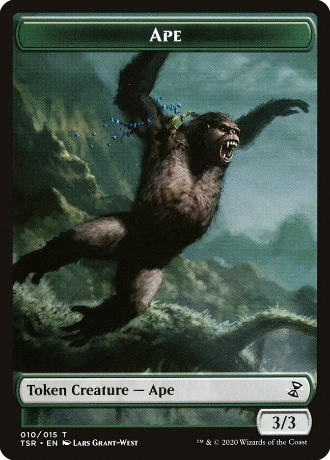 Angel // Ape Double-Sided Token [Double Masters Tokens] | Kessel Run Games Inc. 