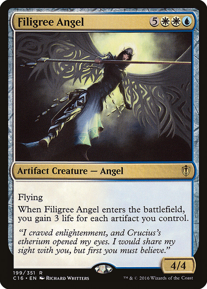 Filigree Angel [Commander 2016] | Kessel Run Games Inc. 