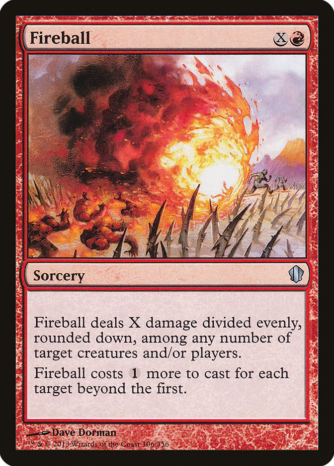 Fireball [Commander 2013] | Kessel Run Games Inc. 