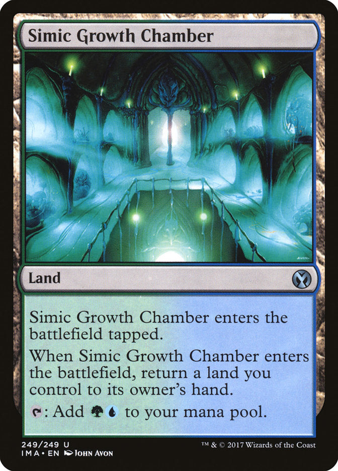 Simic Growth Chamber [Iconic Masters] | Kessel Run Games Inc. 
