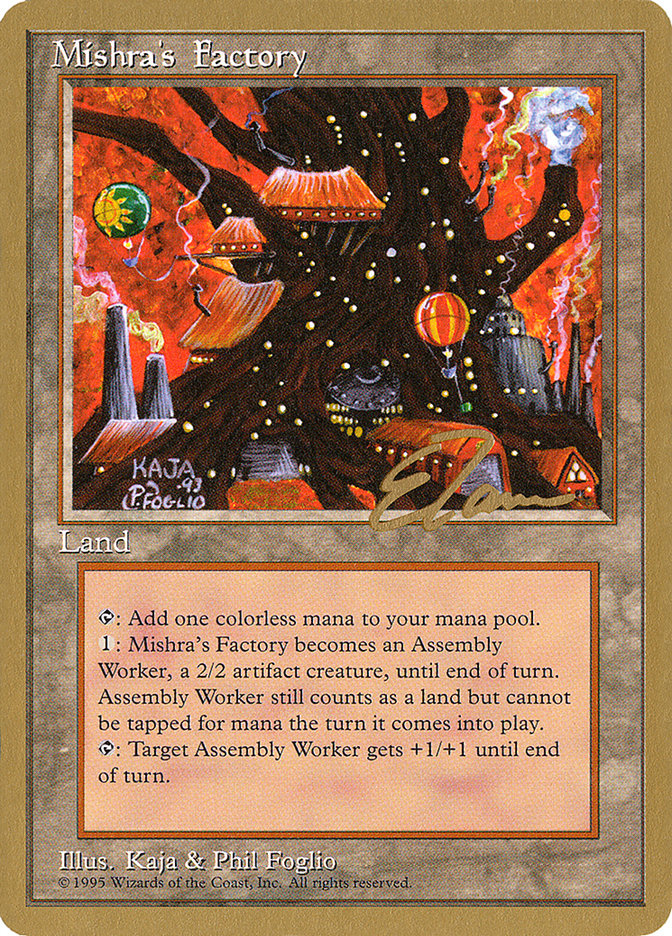 Mishra's Factory (Eric Tam) [Pro Tour Collector Set] | Kessel Run Games Inc. 