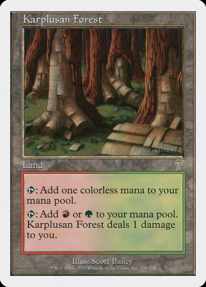 Karplusan Forest [Seventh Edition] | Kessel Run Games Inc. 