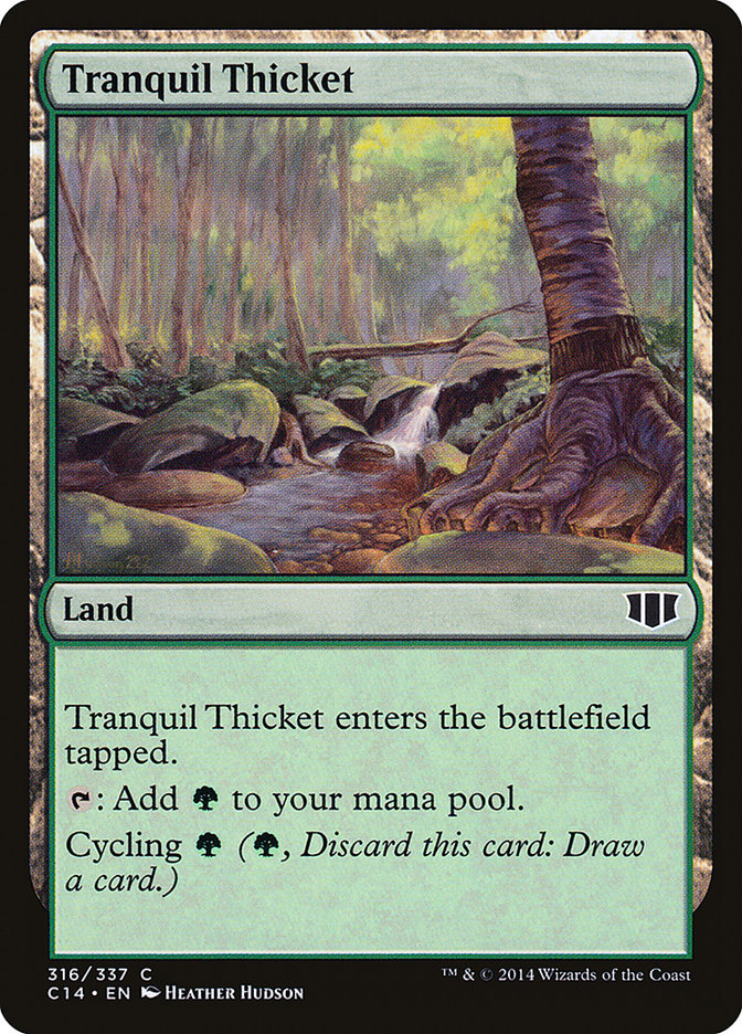 Tranquil Thicket [Commander 2014] | Kessel Run Games Inc. 