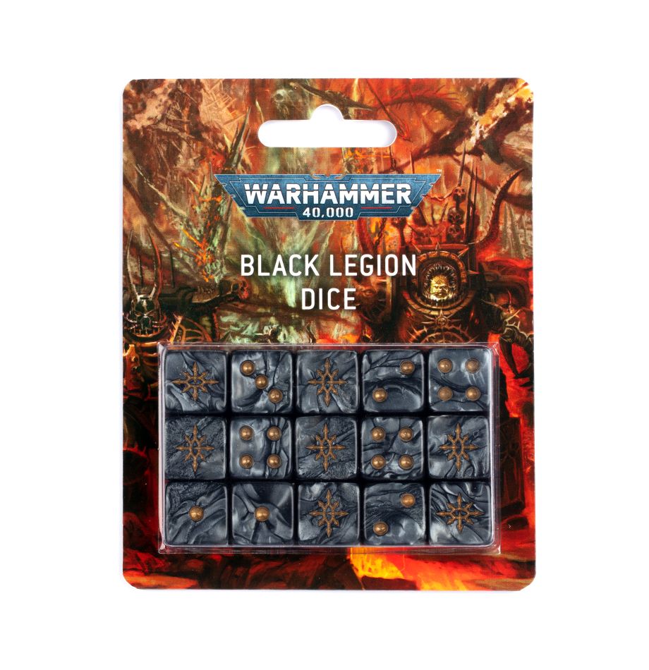 Warhammer 40k: Black Legion Dice | Kessel Run Games Inc. 